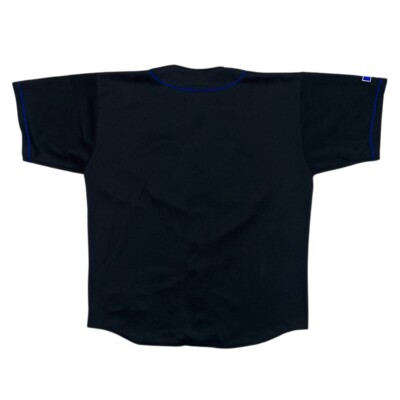 VTG New York Mets Russell Athletics Black Baseball Jersey Men's