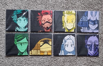 Set 8 Untersetzer My Hero Academia 10x10-ichiban Kuji-bright Future