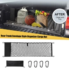 Rear Trunk Envelope Vertical Style Bag Cargo Net For Ford Maverick 2022-2024
