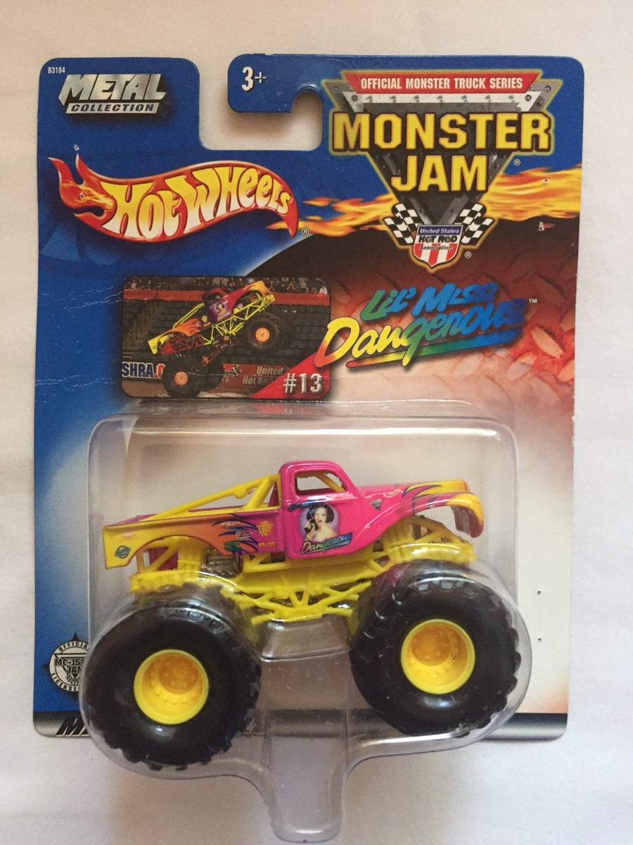 Hot Wheels Monster Jam Truck LiL' Miss Dangerous Die-cast 1/64