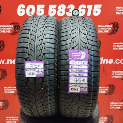 2x 245 65 R17 111T POWERTRAC SNOW TOUR M+S* 6,4/6,4MM REF. 13649
