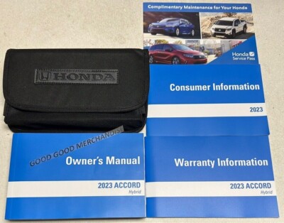 HONDA Accord Hybrid パンフレット 2023 HONDA ACCORD HYBRID OWNERS MANUAL USER TOURING EX-L EX SPORT