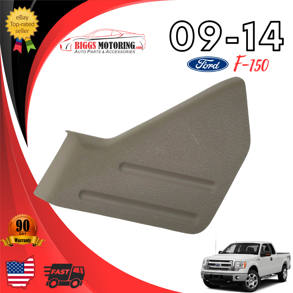 2009-2014 Ford F150 Driver Side Seat Hinge Cover Trim 9L34-1666415