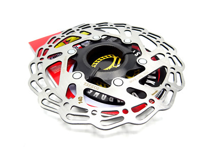 A2Z Teppan Yaki Rennrad Centrelock Bremsscheibe Rotor 140mm schwarz TY-140CLK-A12