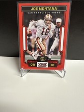 2023 Score - Red #178 Joe Montana