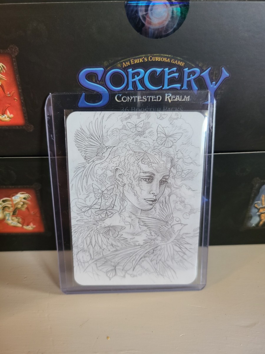 Sorcery Contested Realm Avatar of Air Curio Sketch | eBay
