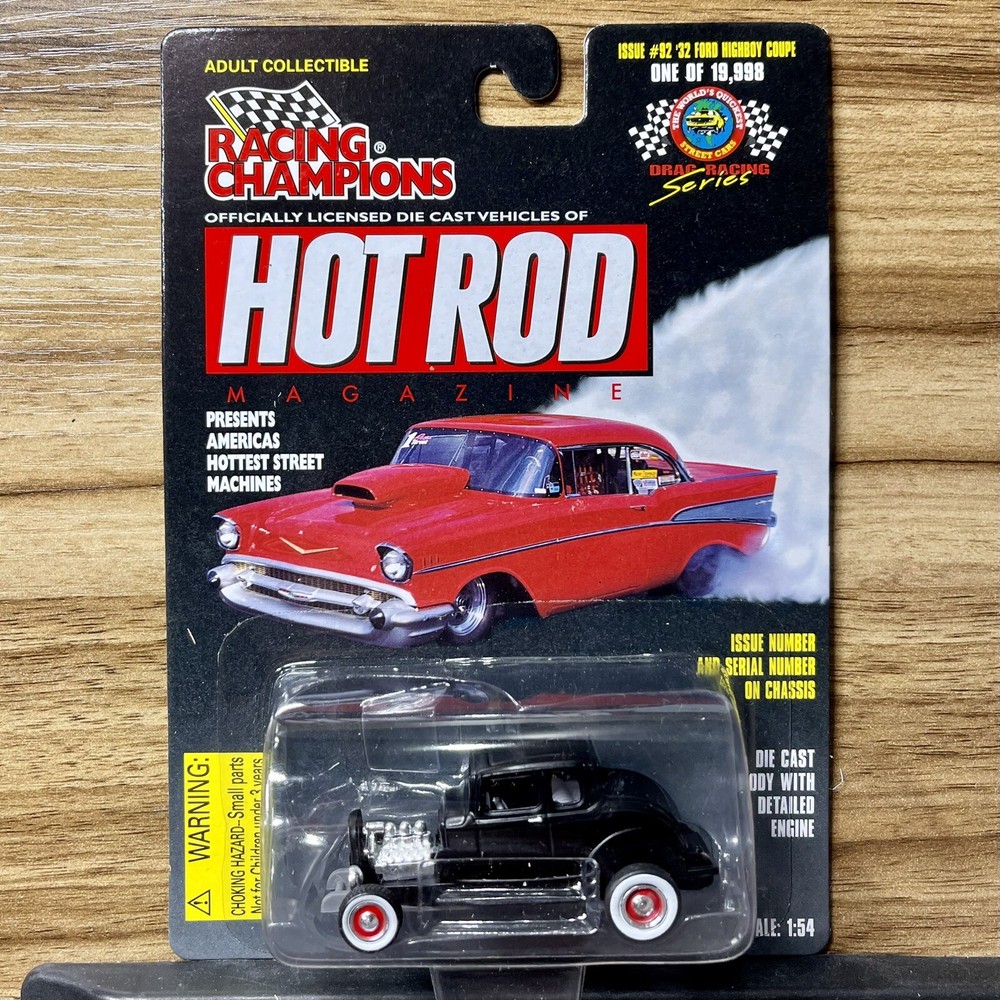 Racing Champions Hot Rod Drag Racing Issue #92 ‘32 Ford Highboy New 1998