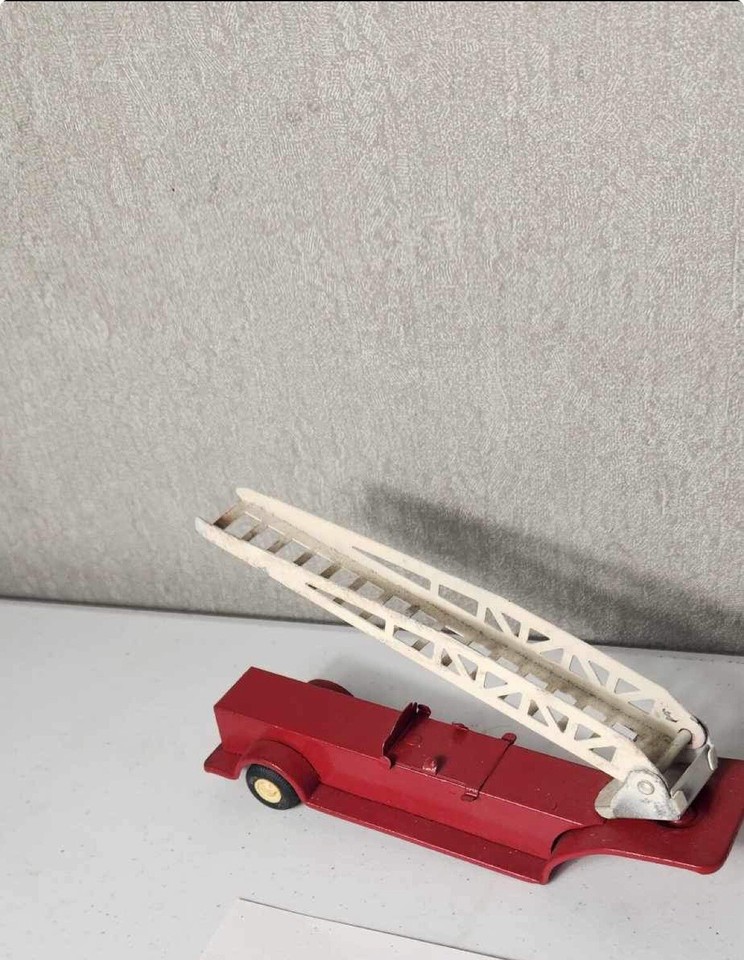 Vintage TONKA 55170 Metal Toy Fire Truck Trailer Wagon eBay