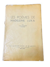LUKA Madeleine ‎ ‎les poemes de Madeleine LUKA