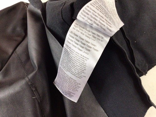 Only Crop Leather Jacket Womens Small - Picture 8 of 8