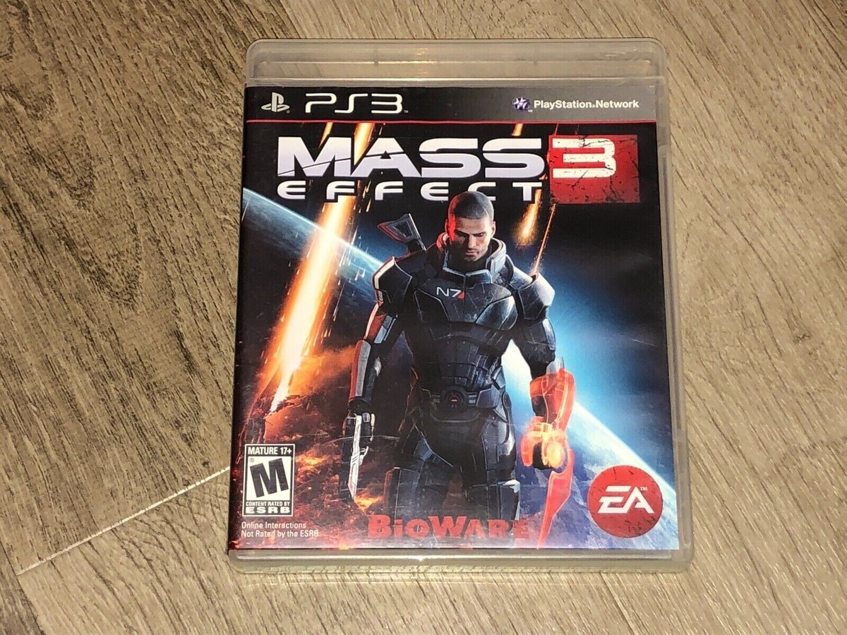Mass Effect 3 Sur PS3 – Complet, Testé, Disque Impeccable (PEGI 7)