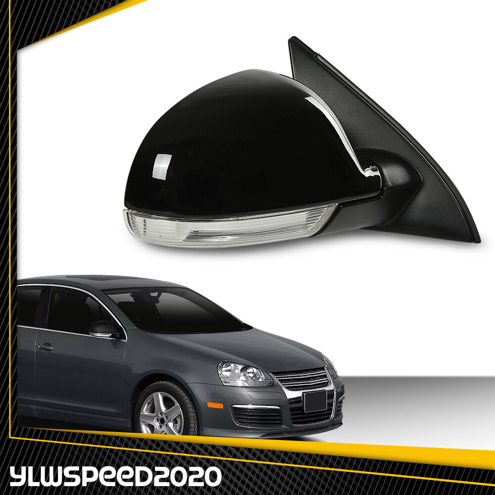 Fit For 2005-2010 VW Jetta Right Mirror Power Heated Turn Signal Puddle Light