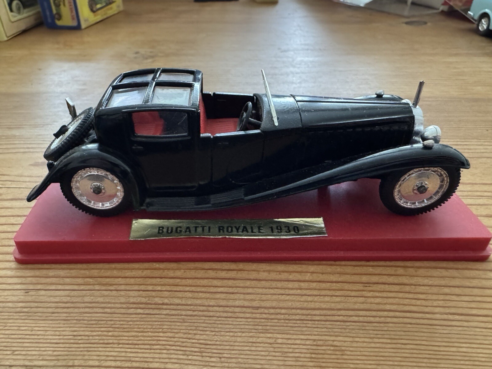 Modèle Réduit Bugatti 41 Royale 1930 Solido 1/43 - Occasion, Pare-brise Manquant