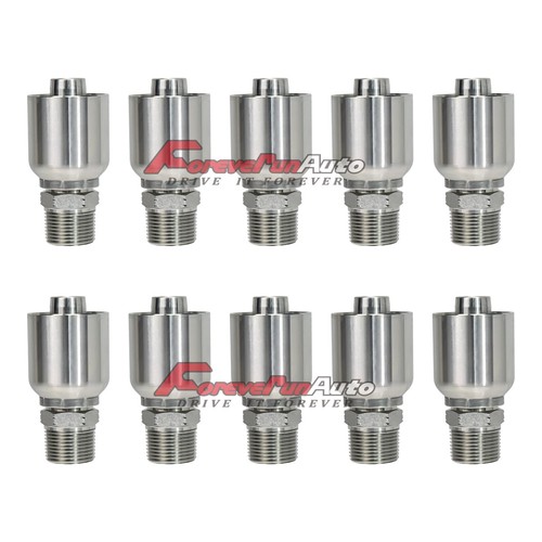 10143 12-12 HYDRAULIC HOSE FITTINGS 3/4" MP 10PK ,FIT FOR PARKER 10PCS - Picture 4 of 6