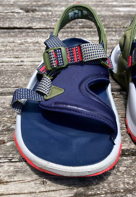 Nike Oneonta Outdoor Trail Sandals Rough Green Navy Blue  display picture 3