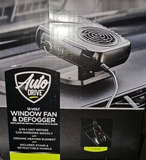 Auto Drive 12-Volt Window Fan  DeFogger 2 in 1 Unit - BRAND NEW IN BOX