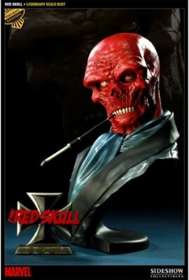 サイドショウ レッドスカル レジェンダリーバスト SIDESHOW SIDESHOW EXCLUSIVE RED SKULL LEGENDARY SCALE BUST 125/150