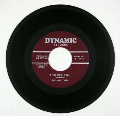 VOL-TONES If She Should Call/Don'Monkey With A Donkey 7IN DOO WOP NM-