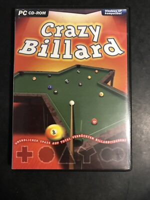 Crazy Billard - PC Windows 98SE/2000/Me/XP - Zustand Sehr gut @345