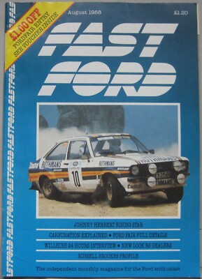 Fast Ford magazine August 1988