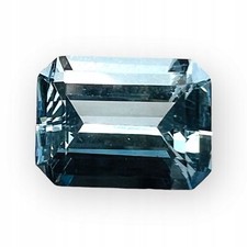 ACQUAMARINA NATURALE ottagono 10x8 mm TOP QUALITÀ