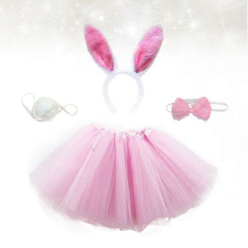  Skirt for Girls Skirts Bunny Costume Tutu Dress Child Rabbit Cosplay - Afbeelding 1 van 11