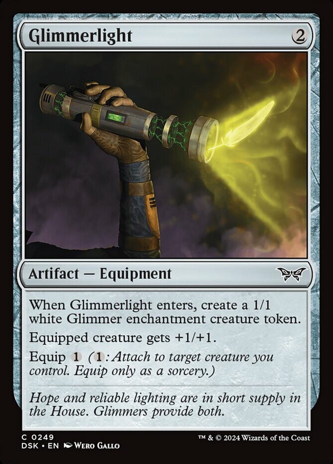 4x Near Mint Glimmerlight Foil - Duskmourn House of Horror