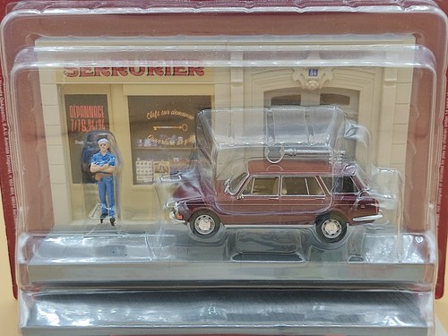 1/43 Simca 1501 Break & Diorama "Serrurier" Véhicules Utilitaires IXO Altaya - Imagen 2 de 2