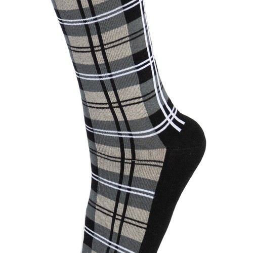 Mysocks Tartan Knee High Socks Seamless Toe Combed Cotton - Picture 31 of 31