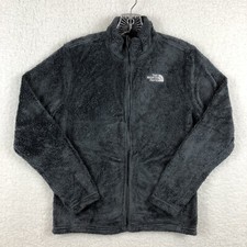 The North Face Girls Fuzzy Sherpa Fleece Full Zip Jacket Size XL/TG Gray