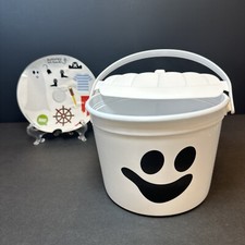 McDonalds Halloween Happy Meal Boo White Bucket McBoo with Stickers 2022