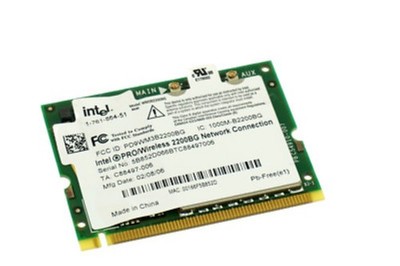 Intel PRO/Wireless 2200BG Network Connection C88497-005 Tested Working