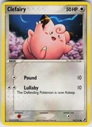 Clefairy 53/115 EX Unseen Forces Common