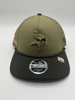 New Era Minnesota Vikings 2025 Salute To Service 9Seventy Adjustable Youth / Kid
