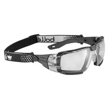 Image of Bolle Rush+ 2.0 Safety Glasses - Clear Copper XP Lens Anti-Fog Anti-Scratch