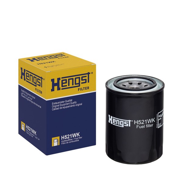 Kraftstofffilter Anschraubbar 125 Mm Hengst Filter FüR U.A. Mitsubishi-image