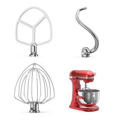 Stainless Steel Kitchen Mixers Accessories Compatible with Kitchen Aid Mixer ...