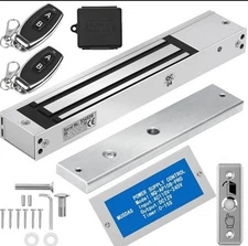 Access Control Outswinging 600lb Electromagnetic Door Lock Kit System