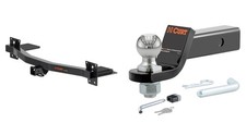 Curt Trailer Hitch Kit W 2in Receiver Ball Mount Hitch Lock Pin Clip 13433 Curt Trailer Hitch Kit W 2in Receiver Ball Mount Hitch Lock Pin Clip 13433