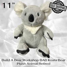 BAB Build A Bear Workshop Koala Bear 15" Plush Animal Retired FAST SHIPPING