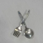 Vintage Towle Sterling Silver Children’s Fork & Spoon Monogrammed “RDM”