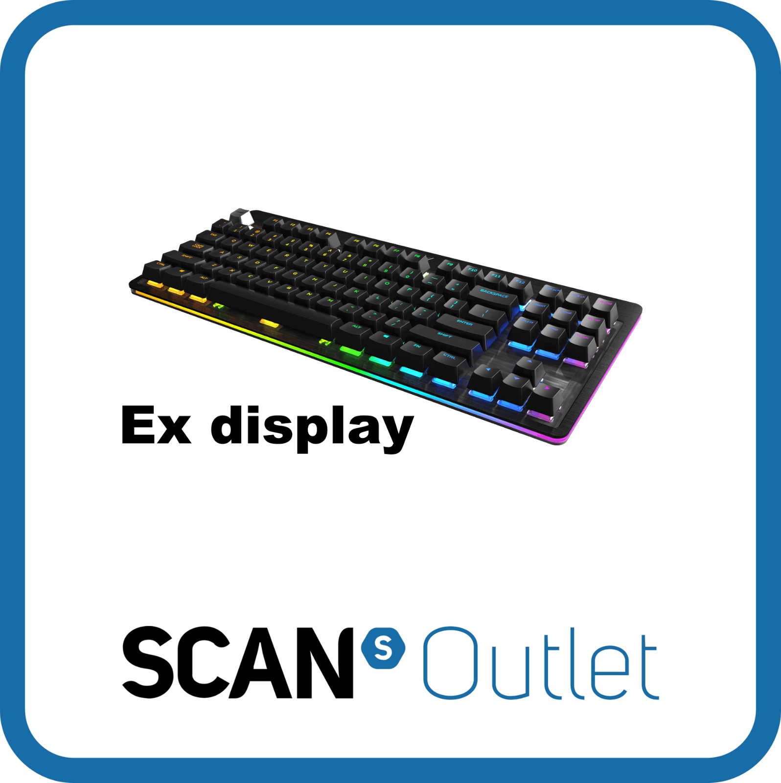 Mountain Everest Core Black RGB Keyboard MX Red Switches