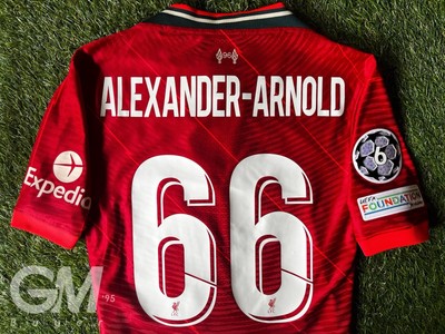 新品 21-22 リバプール ALEXANDER-ARNOLD 66番 シャツ Trent Alexander