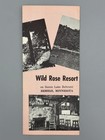 1950s WILD ROSE RESORT Bemidji Minnesota LAKE BELTRAMI Lodge Brochure Vintage — photo 6