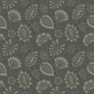 DWP0351-02-Elegance Floral Silver Grey Galerie Wallpaper