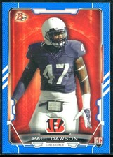 2015 Bowman Blue #R89 Paul Dawson Rookie Card RC Rookie Card /499 . rookie card picture