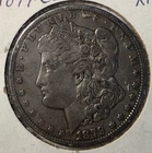 1879-CC Morgan Silver Dollar XF  Better Date Carson City EF