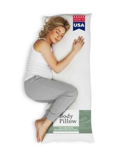 Snuggle-Pedic Body Pillow for Adults - Breathable, Full Body Pillow for Side ...