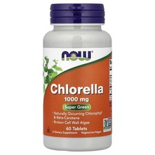 Chlorella, 60 Tablets 1,000 mg per Tablet 