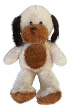 Classic Toy 2004 Puppy Dog Plush Brown Cream Tan Fuzzy 22" Stuffed Animal Toy